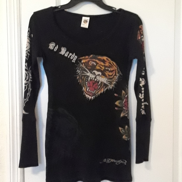Ed hardy long sleeve shirt - Picture 1 of 4